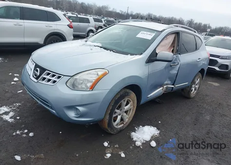 2011 Nissan Rogue Sv z USA, uszkodzony, nr VIN JN8AS5MV8BW304893